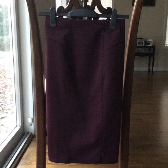 Zara Dresses & Skirts - ZARA Purple Pencil Skirt
